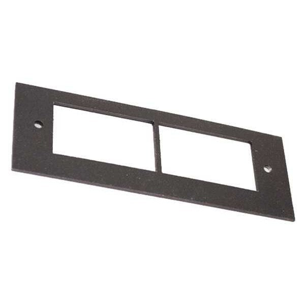 Communications Plate, Gray, Steel