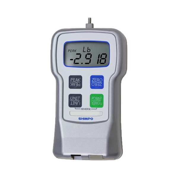 Digital Force Gauge, 10 lb., 4 Digit LCD