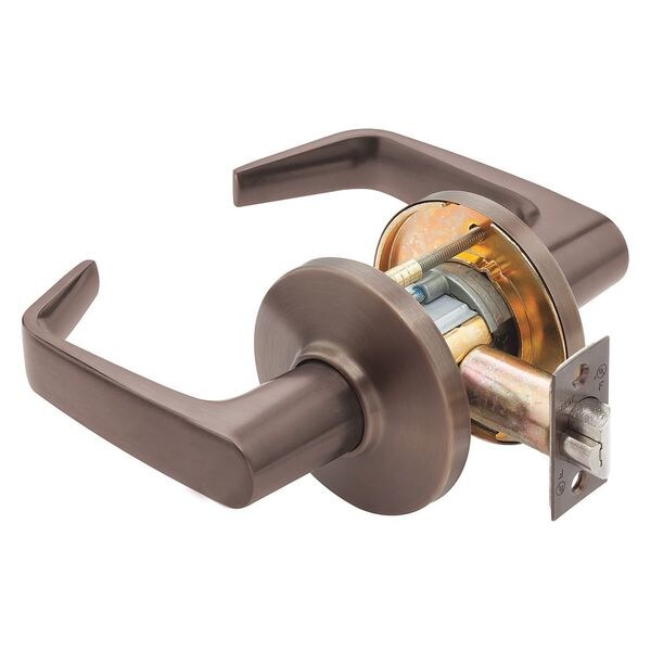 Lever Lockset, Mechanical, Passage, Grd. 1