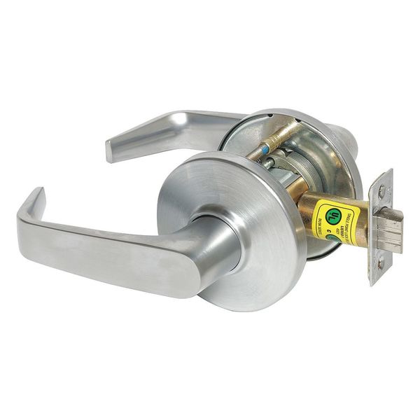 Lever Lockset, Mechanical, Passage, Grd. 1