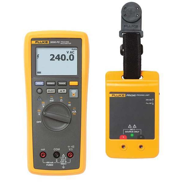Digital Multimeter Kit, 1,000 Max. AC Volts, 1,000 Max. DC Volts, 400 mA Max. AC Amps