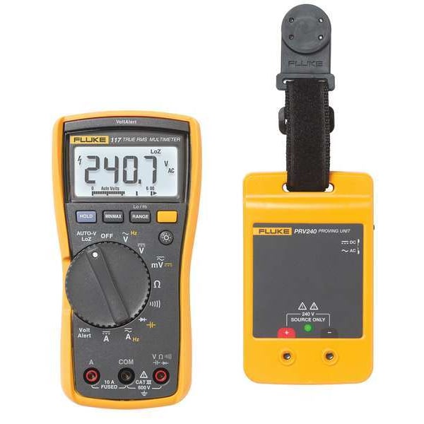 Digital Multimeter Kit, 600 Max. AC Volts, 600 Max. DC Volts, 10 Max. AC Amps, 10 Max. DC Amps