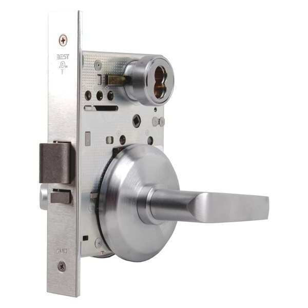 Mortise Lockset, Lever, 40H Series, 40H Rose, Mech.