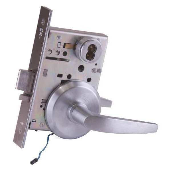 Mortise Cylinder, Satin Chrome, Grd. 1