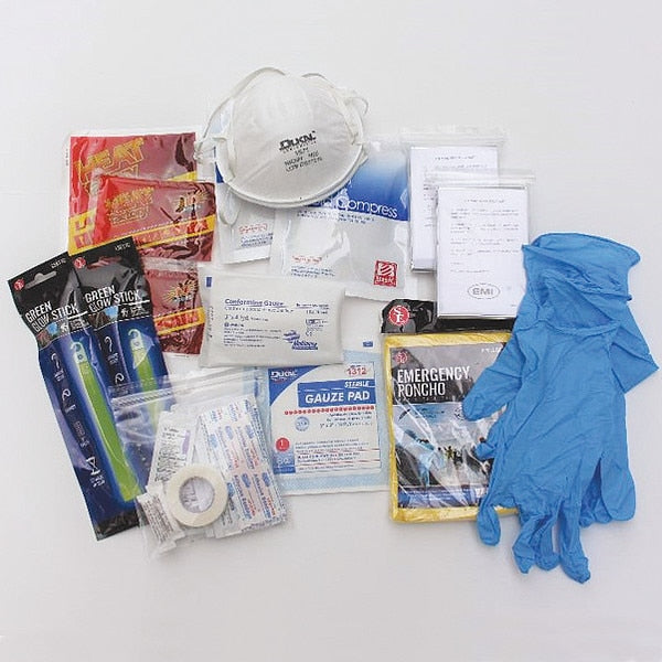 Disastr Rspnse Kit Refill, 40 Piece, Clear