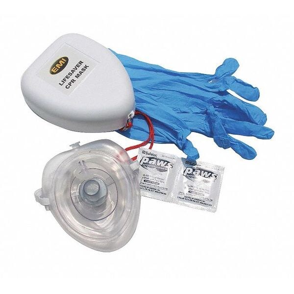 Unitized CPR Kit, Hard Plastic