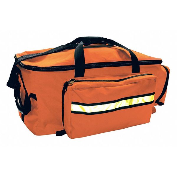 Trauma Response Bag, Nylon Cordura, Orange, 10 in Height