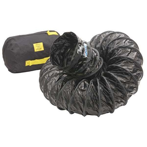 Ventilation Duct, 25 ft., Black