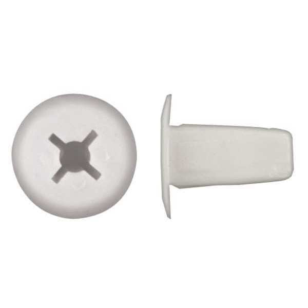 Grommet, 0.334 OD, Nylon, PK25
