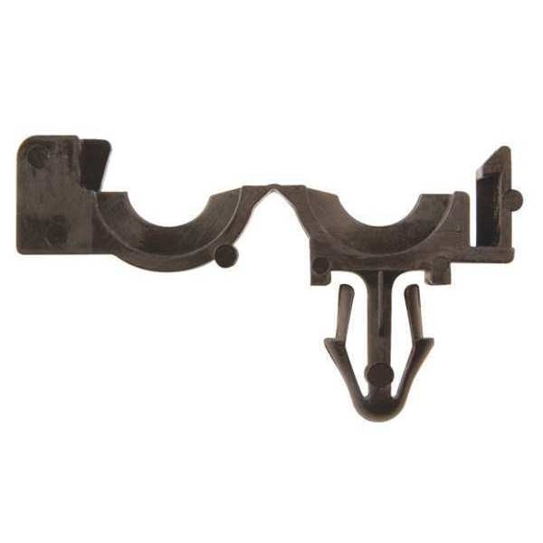Push-In Rivet, 1/4 in Dia., Nylon Body, 15 PK