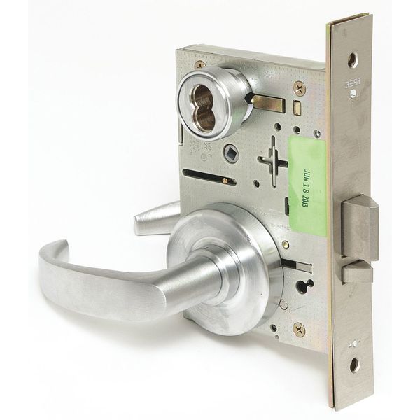 Mortise Lockset, Lever, 40H Ser., 40H Rose, Class, Mech.