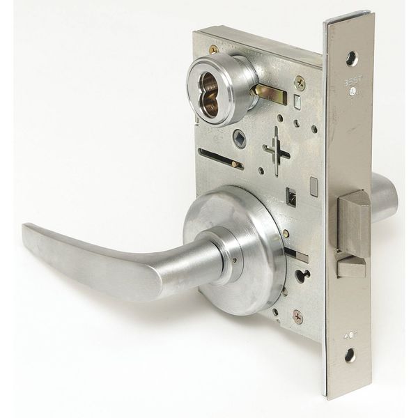 Mortise Lockset, Lever, 40H Ser., 40H Rose, Class, Mech.