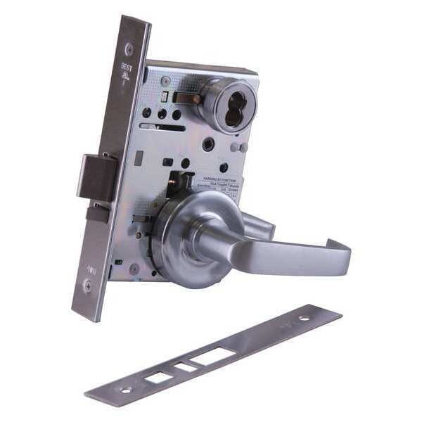 Mortise Lockset, Lever, 40H Series, 40H Rose, Mech.