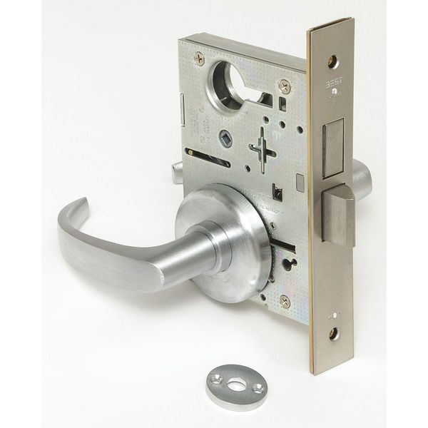 Mortise Lockset 40H Rose, Series 40H Series, Grd. 1, Privacy