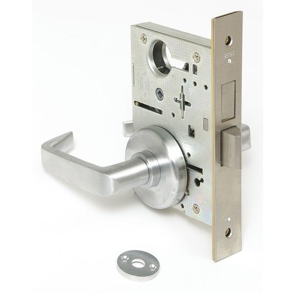 Mortise Lockset 40H Rose, Series 40H Series, Grd. 1, Privacy