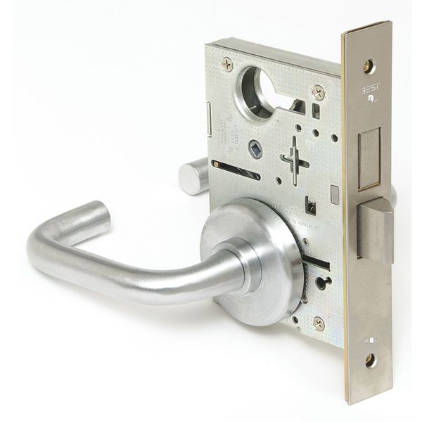 Mortise Lockset, Lever, 40H Rose, Series 40H, Grd. 1, Privacy