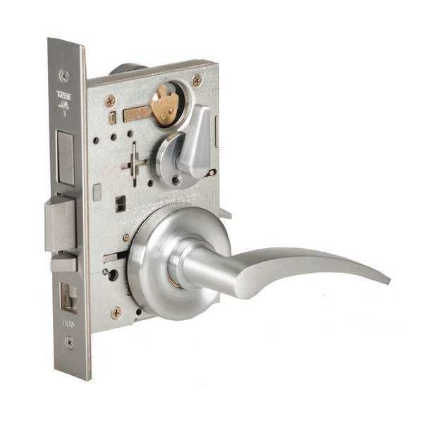 Mortise Lockset, Lever, 40H Rose, Ser. 40H, Grd. 1, Entrance