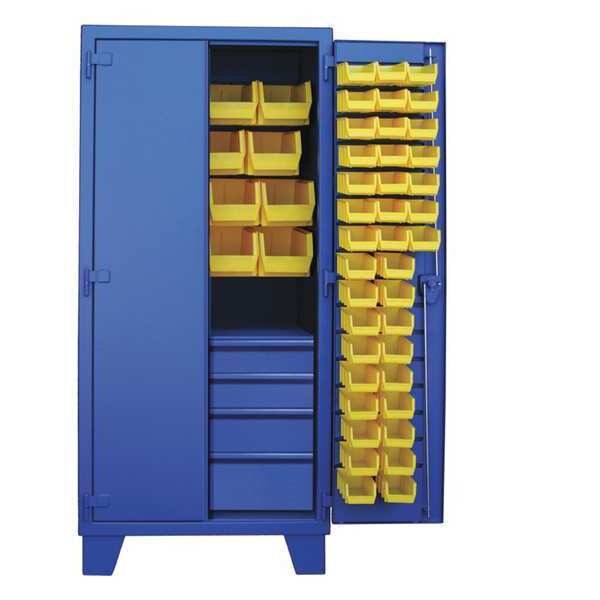 Super Duty Bin Cabinet, 36 in W, 72 in H, 24