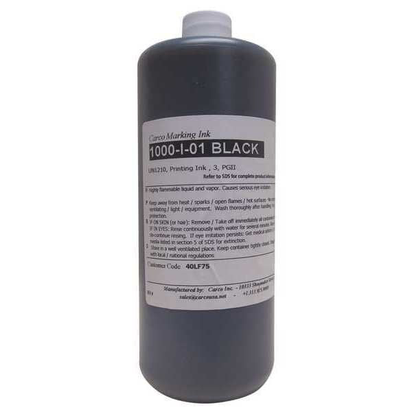 Marking Ink, Dye Type, Blck, 30 to 60 sec.