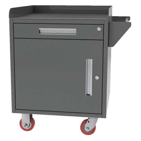 Mobile Cabinet Bench, Steel, 30