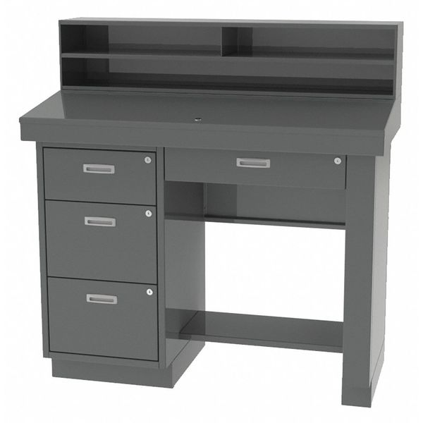 Pedestal/Panel Shop Desk, 54