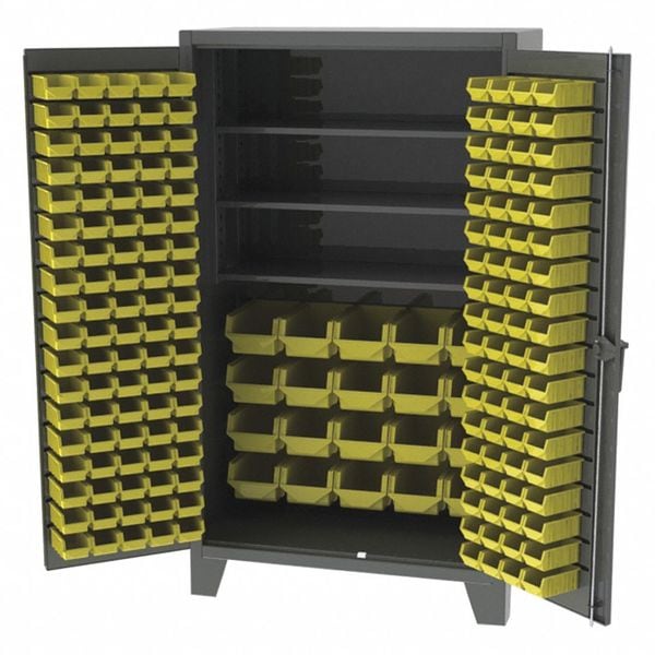Super Duty Bin Cabinet, 48 in W, 84 in H, 24