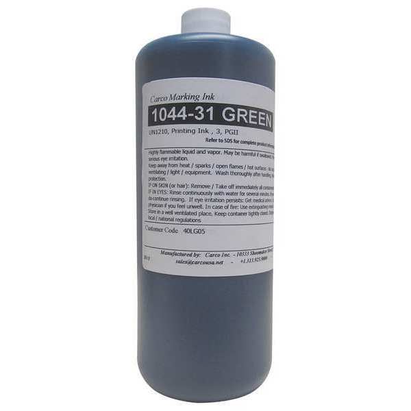 Marking Ink, Dye Type, Green, 10 to 15 sec
