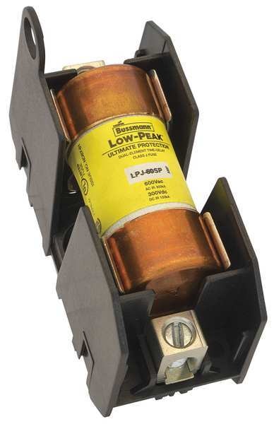 Fuse Block, 60A, 600V, Box Lug, 3.7inL, 1Pole