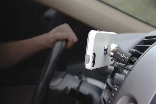 Universal Steelie Car Mount Kit, Gray