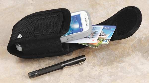 Universal Cell Phone Case, Black, Nylon
