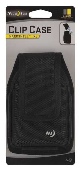 Universal Hard Shell Phone Case, Nylon, Black