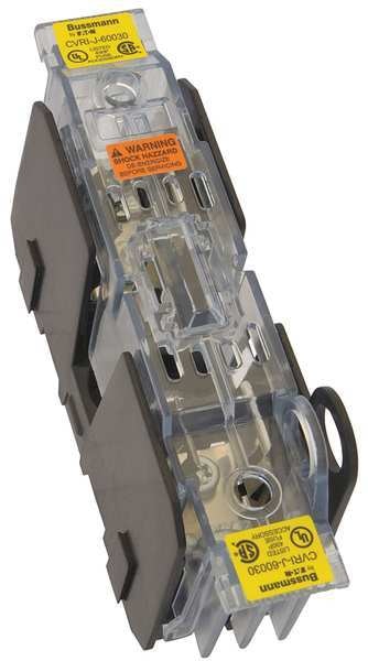 Fuse Block Cover, Class J, 1.10in.L, 600VAC