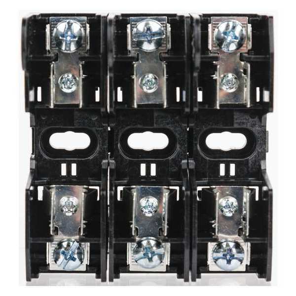 Fuse Block, 30A, Phil-Slot Screw, 3 Poles