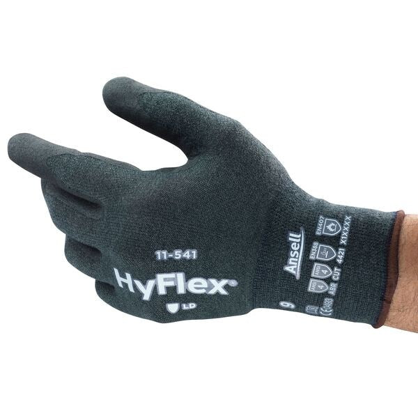 Cut Resistant Coated Gloves, A4 Cut Level, Nitrile, S, 1 PR