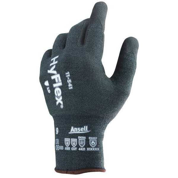 Cut Resistant Coated Gloves, A4 Cut Level, Nitrile, S, 1 PR