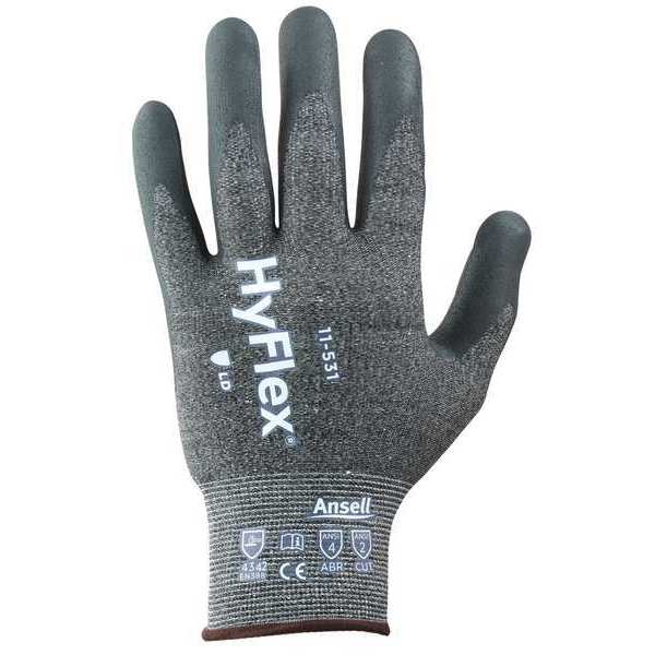 Cut Resistant Coated Gloves, A2 Cut Level, Nitrile, 2XL, 1 PR