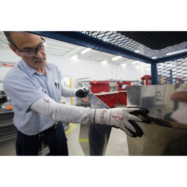 Cut Resistant Coated Gloves, A4 Cut Level, Polyurethane, 2XL, 1 PR