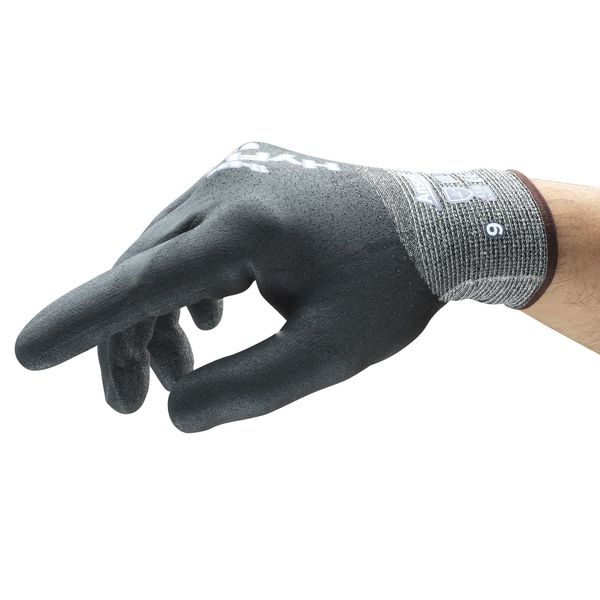 Cut Resistant Coated Gloves, A2 Cut Level, Nitrile, XS, 1 PR