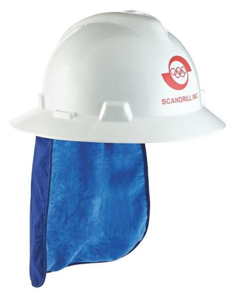 Hard Hat Neck Shade, Evaporative Cooling
