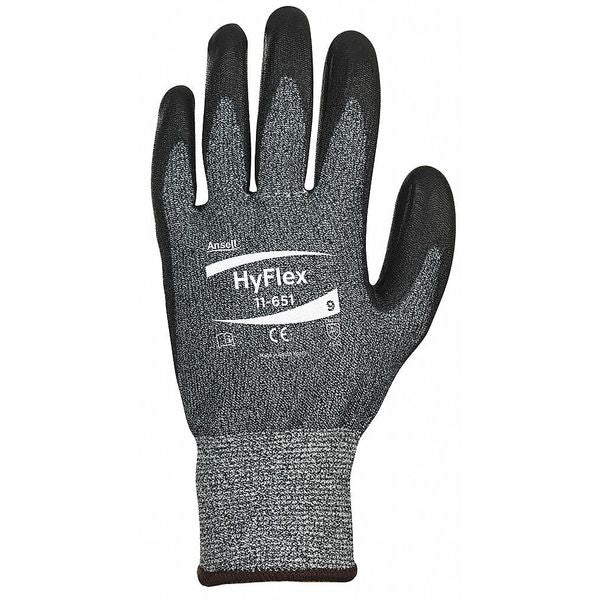 Cut Resistant Coated Gloves, A3 Cut Level, Polyurethane, S, 1 PR