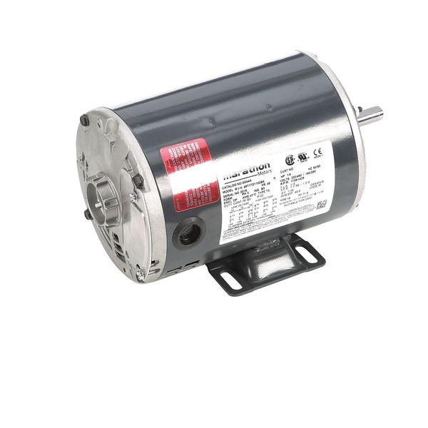 3-Phase General Purpose Motor, 1/4 HP, 48 Frame, 230/460V AC Voltage, 1,725 Nameplate RPM