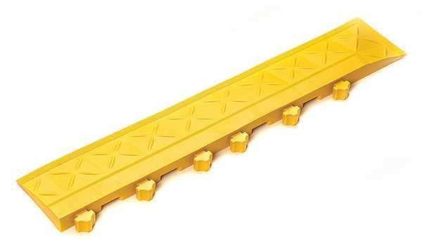 Ramp Edge with Corner PVC 18 in 4 in 1 in
