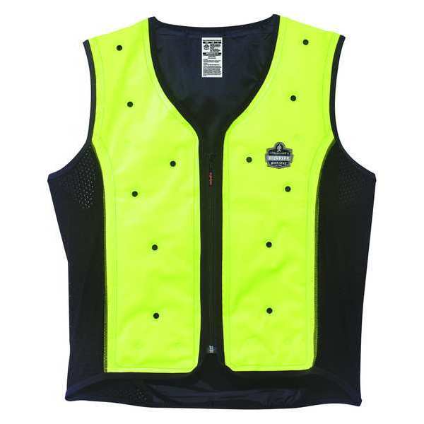 2XL Evaporative Cooling Vest, Lime