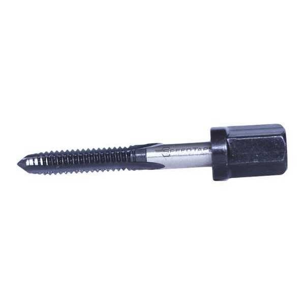 Straight Flute Hand Tap , M6-1.00 , Plug , 4 Flutes, Metric