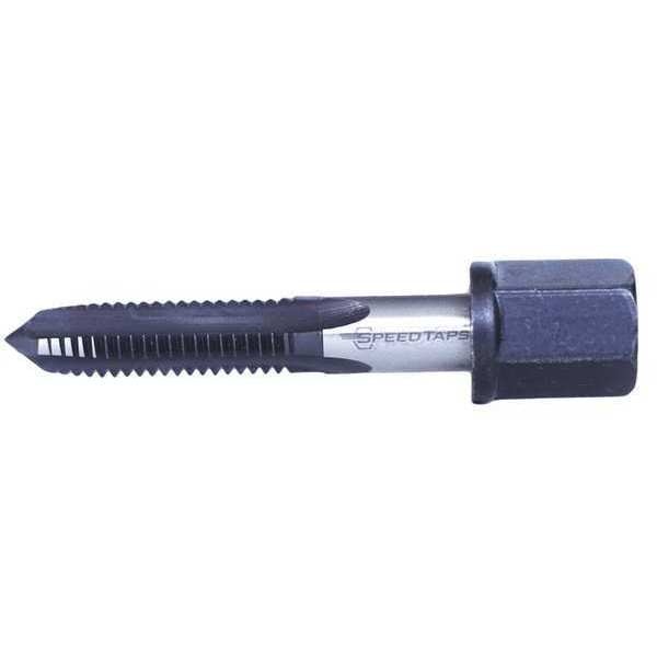 Straight Flute Hand Tap , M12-1.75 , Plug , 4 Flutes, Metric