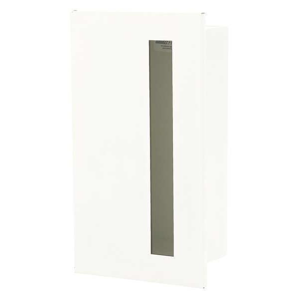 Fire Extinguisher Cabinet, Recessed, 20 3/4 in Height, 5 lb