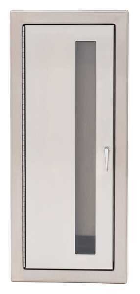 Fire Extinguisher Cabinet, Surface Mount, 27 in Height, 10 lb