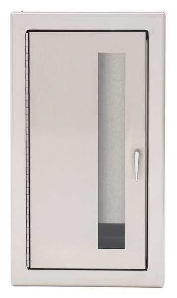 Fire Extinguisher Cabinet, Surface Mount, 20 1/2 in Height, 5 lb