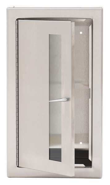 Fire Extinguisher Cabinet, Surface Mount, 20 1/2 in Height, 5 lb