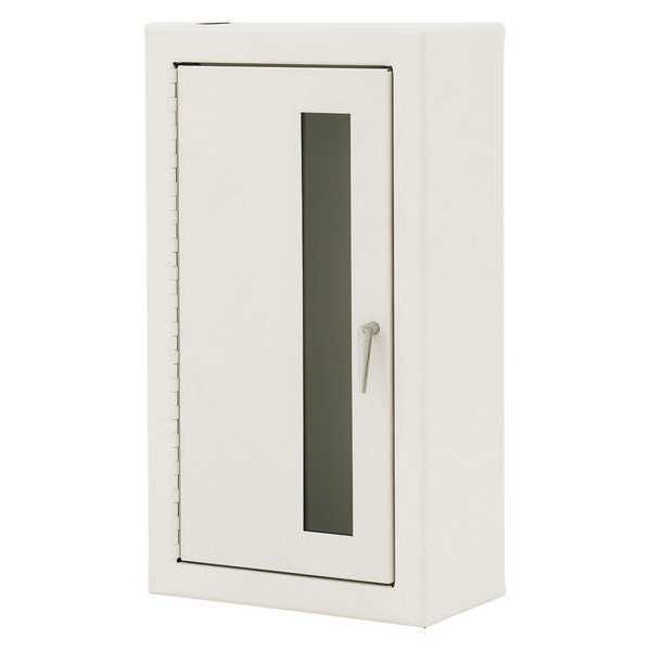 Fire Extinguisher Cabinet, Surface Mount, 20 1/2 in Height, 5 lb